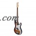 5 Color Optional Universal Electric Bass Guitar With Portable Carried Bag   570700648